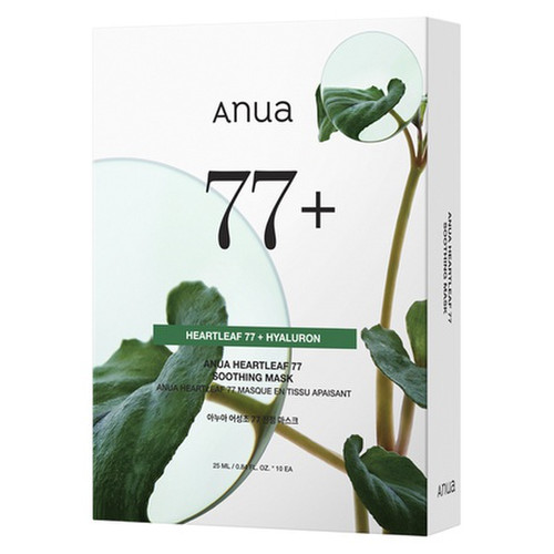 Anua ドクダミ77鎮静マスクパック / 10枚